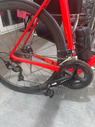 Bicicleta da strada Giant Rossa