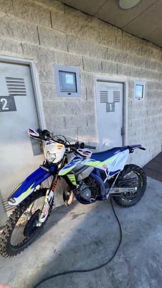 Sherco 125 Enduro 2021 Azul/Blanco