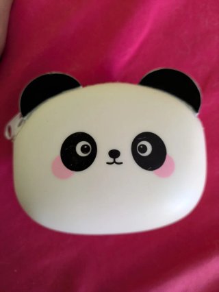 Cartera infantil panda