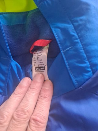 Mono de esquí azul Wedze 4 años