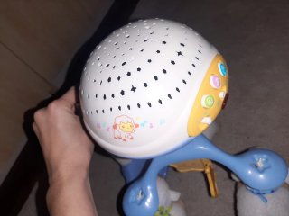 Móvil Cuna Proyector Vtech Luces y Sonido