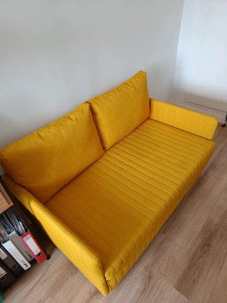 Sofá Cama Fridhult IKEA Amarillo