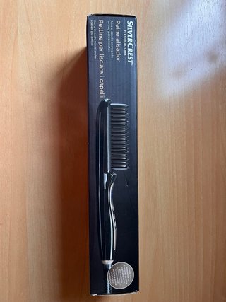 Cepillo Alisador Silver Crest Negro