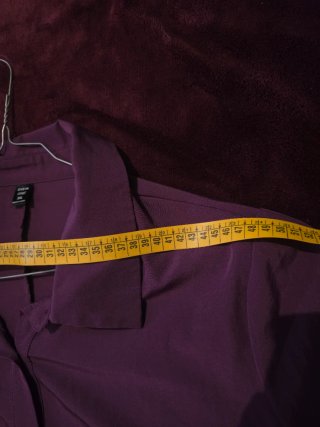 Maxi Camisa Morada Talla Grande