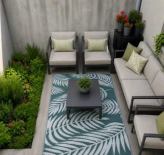 Alfombra Exterior 120x180 cm