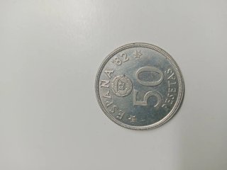 Lote de 5 monedas antiguas