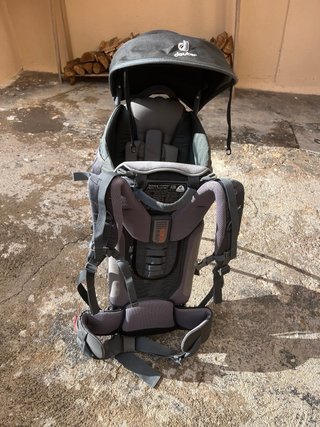 Mochila Portabebé Senderismo con Sombrilla