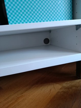 Mueble Salón Ikea Negro y Blanco