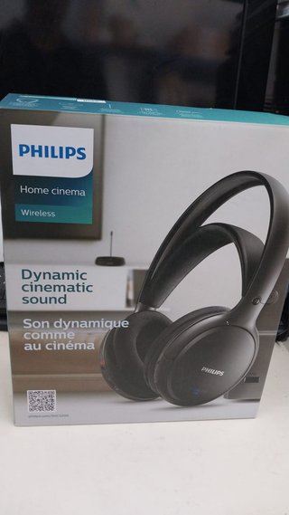 Auriculares Philips Home Cinema Inalámbricos FM
