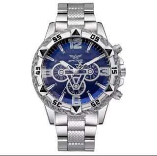 Reloj Zhowe Azul y Plateado