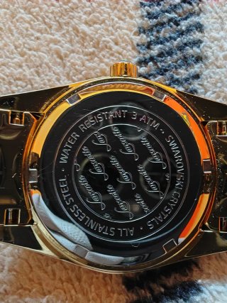 Reloj Lanscotte Royal Lady Oro y Swarovski