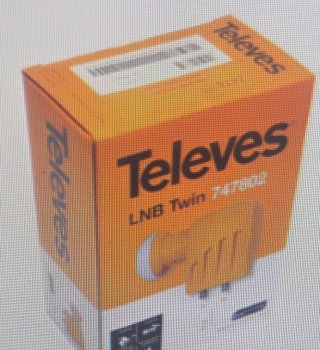 LNB Televes 2 Salidas