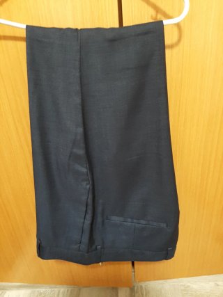 Traje de vestir azul marino hombre