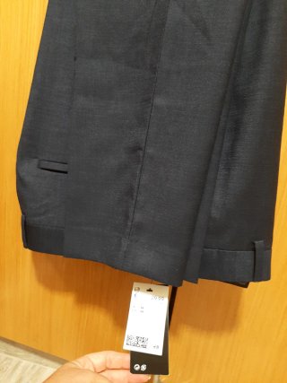 Traje de vestir azul marino hombre