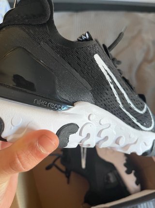 Nike React Vision Negro/Blanco Talla 41