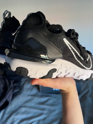 Nike React Vision Negro/Blanco Talla 41