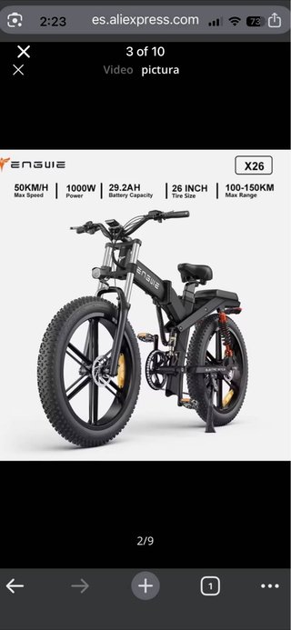 Bicicleta eléctrica Fat Bike
