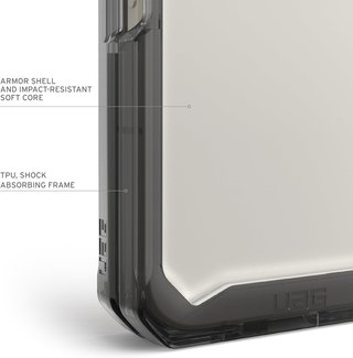 UAG funda robusta transparente antiarañazos