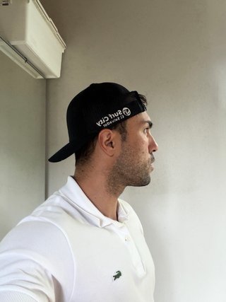 Cappellino nero Surf City El Salvador