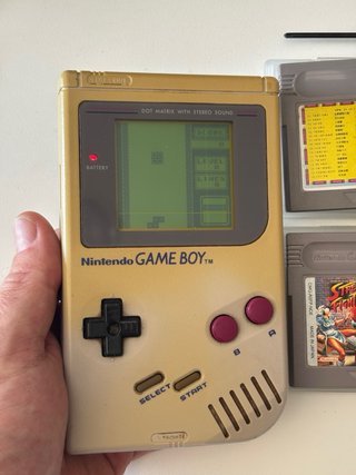 Nintendo Game Boy gris + 6 Juegos + destornillador