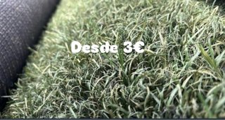 Césped artificial reciclado desde 3€