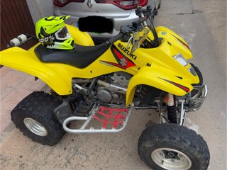 Suzuki LTZ400 Quad Amarillo