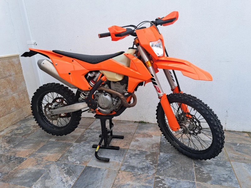 KTM Moto Enduro Naranja