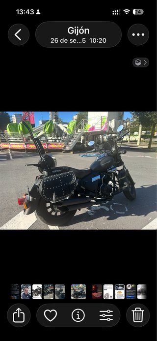 Keeway Superlight 125 Negra