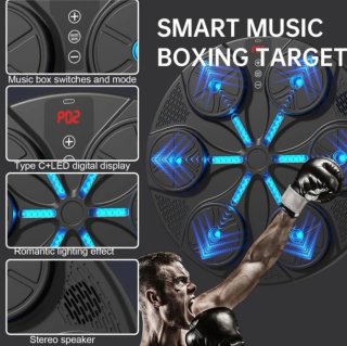 Máquina de Boxeo Electrónica con Luces LED