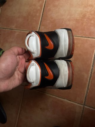 Zapatillas Nike Blancas y Naranja air