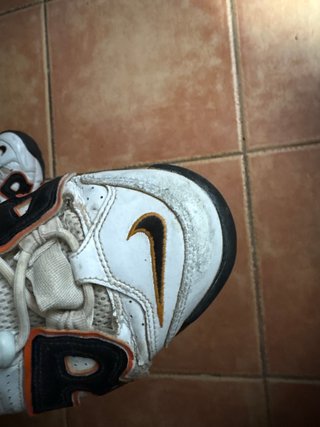 Zapatillas Nike Blancas y Naranja air