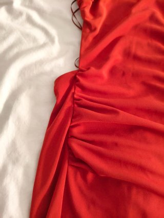 Vestido largo evento espalda descubierta