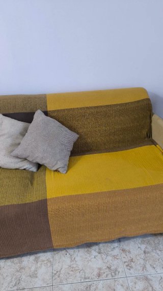 SOFÁ CAMA de 3 plazas (2,20m) con funda