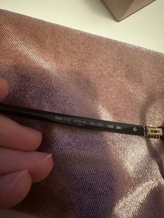 Occhiali da sole Miu Miu neri