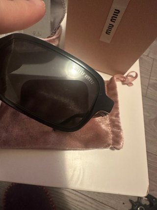 Occhiali da sole Miu Miu neri