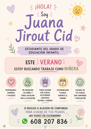 Niñera de verano