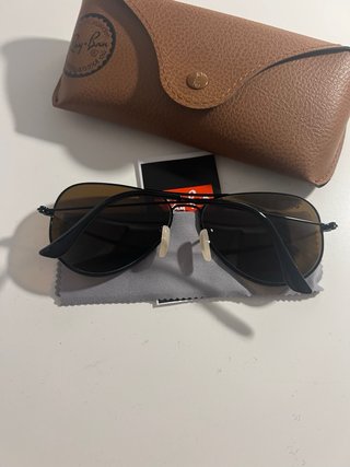 Gafas Ray-Ban Aviator Negro Marrón