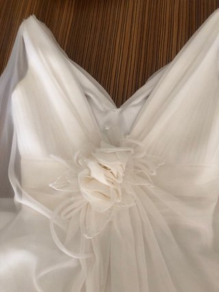 Vestido de Novia Blanco con Pedrería