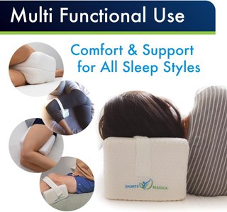 Almohada ortopédica viscoelástica para ciática