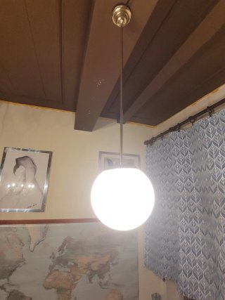 Lampada Sospensione anni'40 stile Art Decò