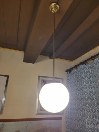 Lampada Sospensione anni'40 stile Art Decò