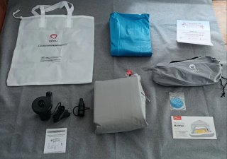 Letto gonfiabile QPAU per bambini