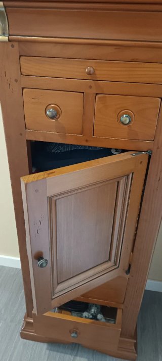 Mueble madera para entrada o rinconera