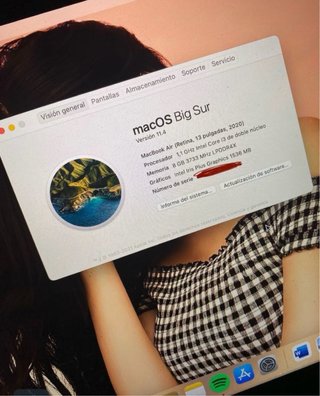 Macbook Air chip M1 256GB Oro Rosa