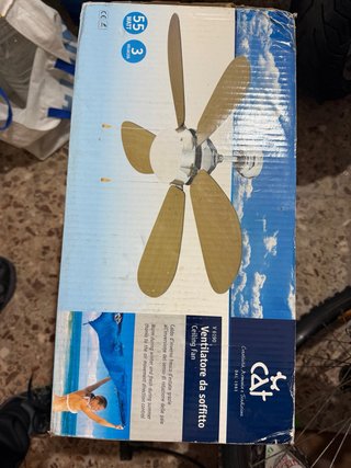 Ventilatore da soffitto CAT 55W 3 velocità