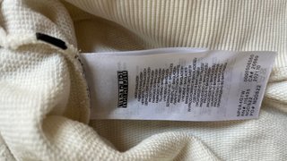 Sudadera Napapijri Blanca Logo Bandera