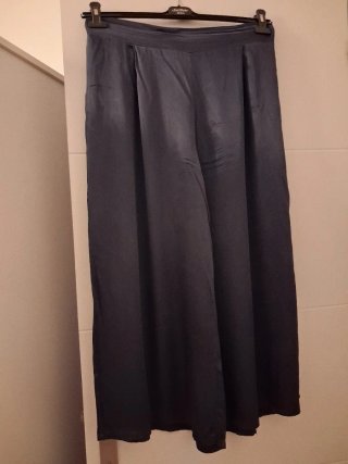 Pantalones anchos azul marino