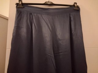Pantalones anchos azul marino
