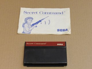 Secret Command Sega Master System completo
