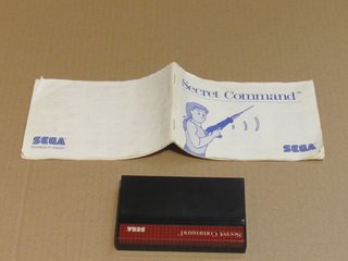 Secret Command Sega Master System completo